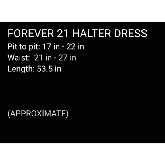 FOREVER 21 Nwt Geo Aztec Multi Color Halter Maxi Sun Dress, Size XL, Vacation - Picture 12 of 12